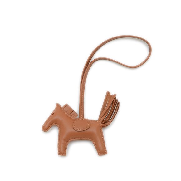 Hermes Hermès Rodeo PM Bag Charm, Saw Gold, B Stamp - Picture 1 of 3